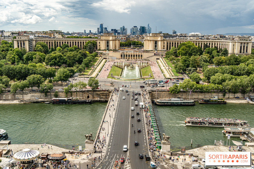 Le Trocadéro Paris 16 ème | Célèbre colline avec vue sur la Tour Eiffel