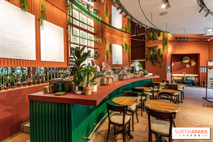 Le Café Vert du Printemps Haussmann 