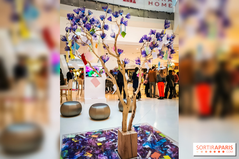 Les bouteilles à la mer, l'exposition poétique et florale autour de la pollution à Beaugrenelle