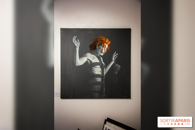 Pop Corn Time, nos photos de l'exposition de toiles et de NFT à la galerie Goldshteyn-Saatort