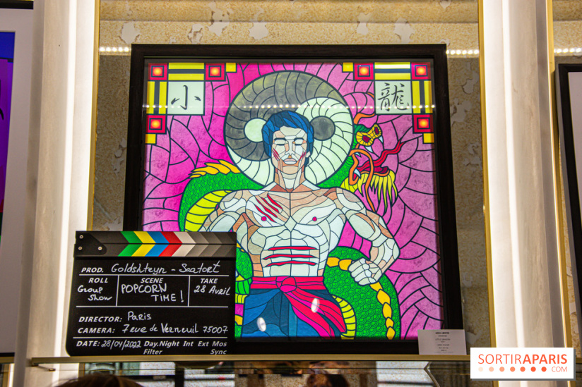 Pop Corn Time, nos photos de l'exposition de toiles et de NFT à la galerie Goldshteyn-Saatort