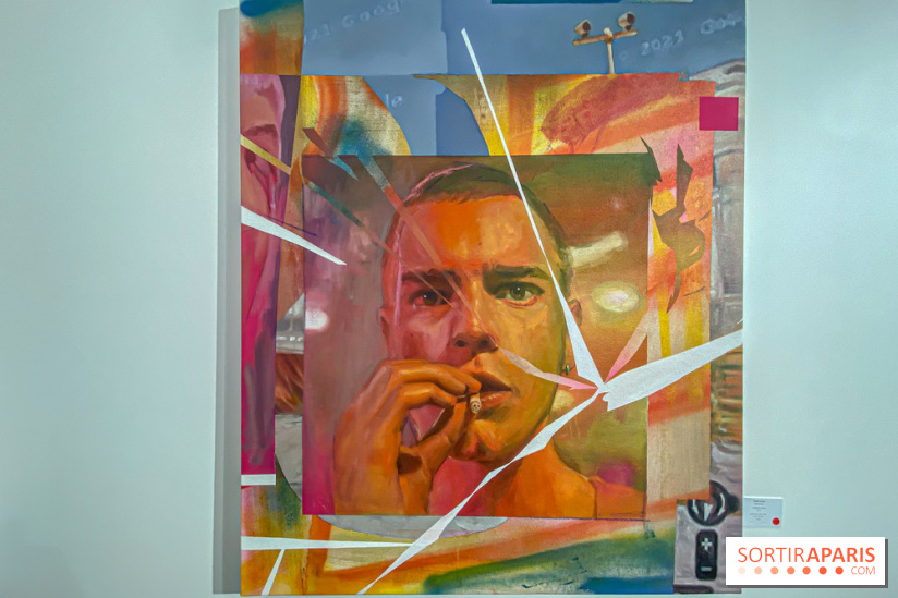 Pop Corn Time, nos photos de l'exposition de toiles et de NFT à la galerie Goldshteyn-Saatort