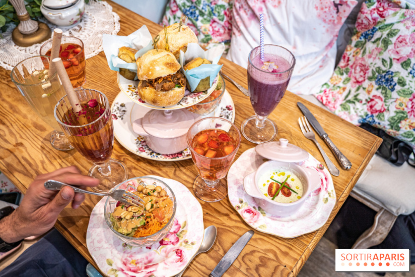 Le brunch du Jardin de Mademoiselle, les photos du menu