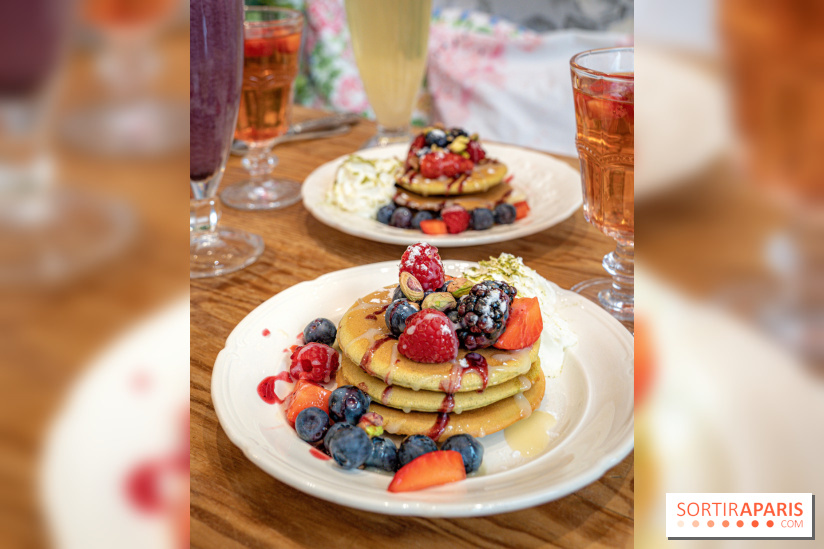 Le brunch du Jardin de Mademoiselle, les photos du menu