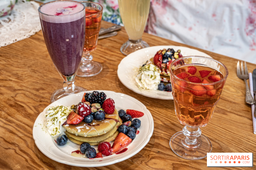 Le brunch du Jardin de Mademoiselle, les photos du menu