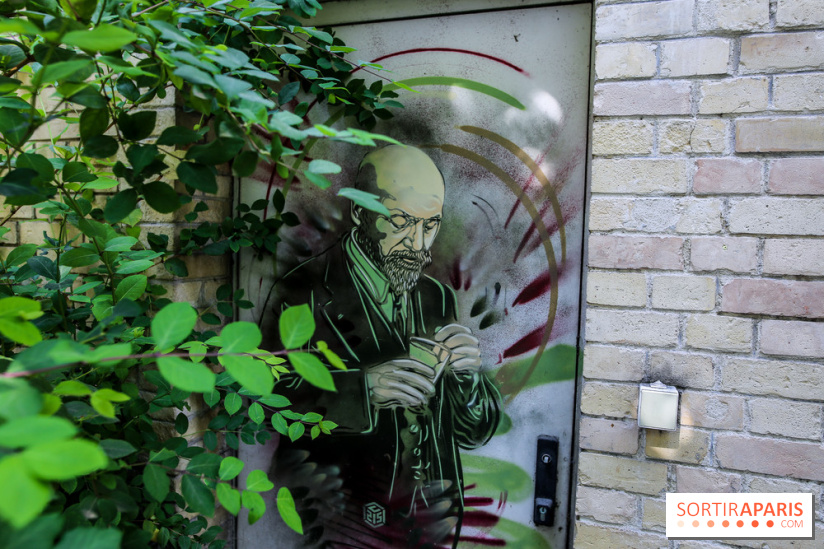 C215 au Musée Curie à Paris