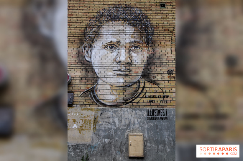 C215 au Musée Curie à Paris