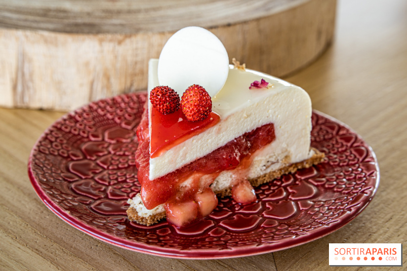 Rosa, la pâtisserie fraise rose de Claire Heitzler pour la Fête des Mères