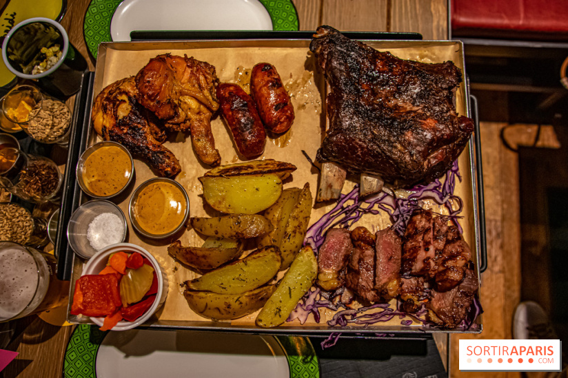 Doppio Malto, le brasseur italien roi de la viande braisée au cœur des 4 Temps, à La Défense
