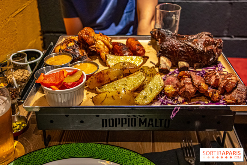 Doppio Malto, le brasseur italien roi de la viande braisée au cœur des 4 Temps, à La Défense