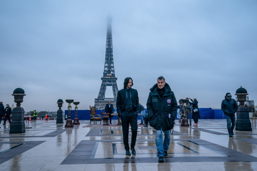 John Wick 4 : les photos du tournage à Paris