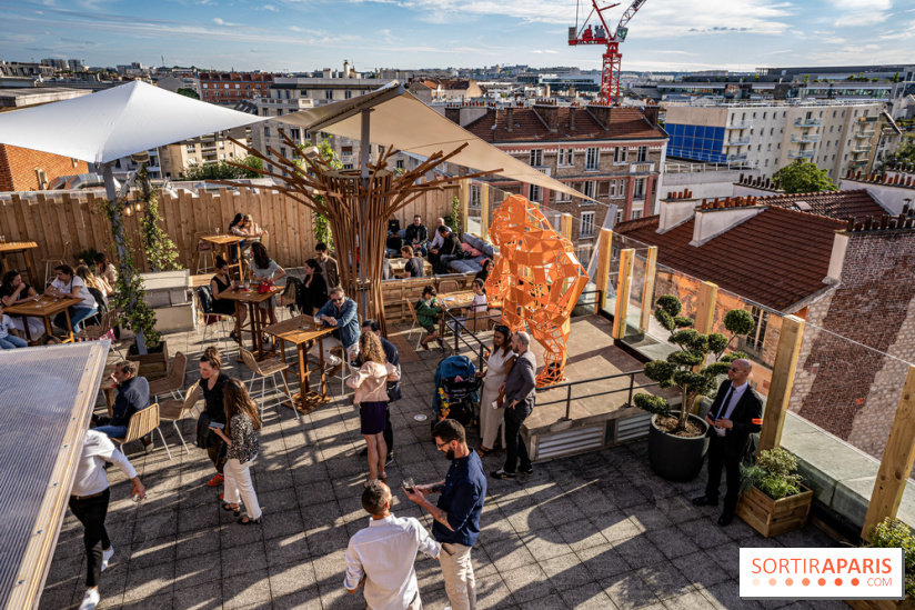 La Canopee, le Rooftop du Beffroi de Montrouge 