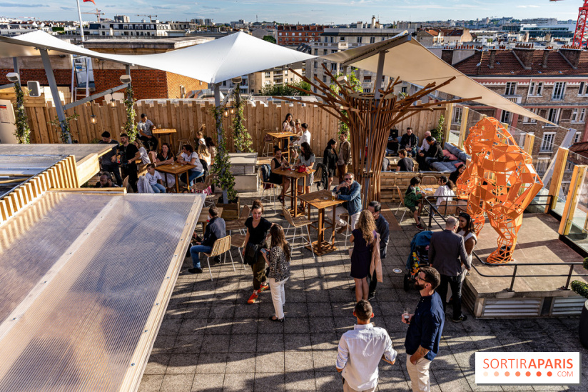 La Canopee, le Rooftop du Beffroi de Montrouge 