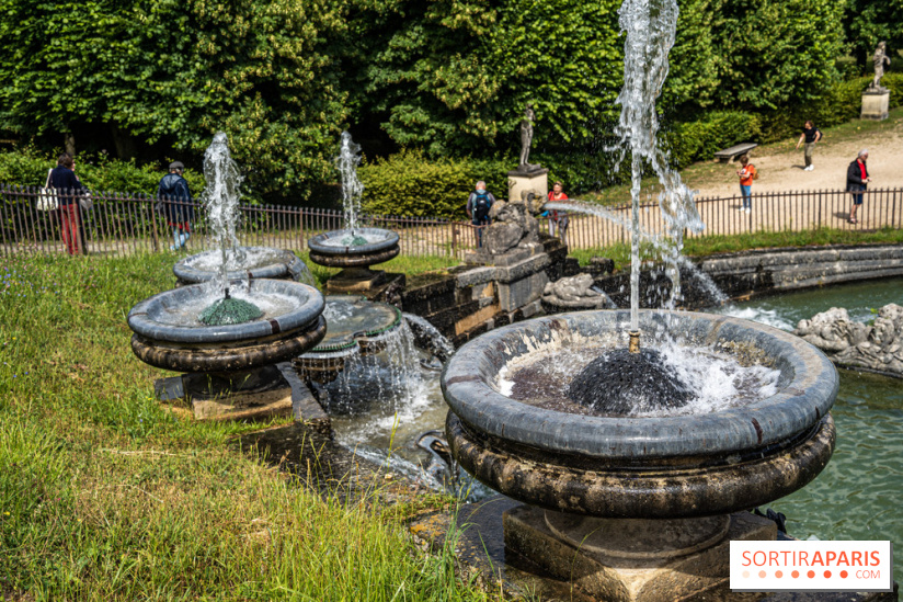 Jeux d'eau au Domaine National de Saint-Cloud