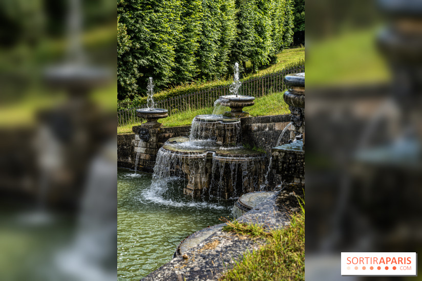 Jeux d'eau au Domaine National de Saint-Cloud