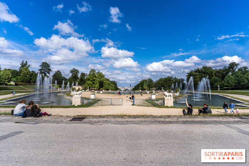 Jeux d'eau au Domaine National de Saint-Cloud
