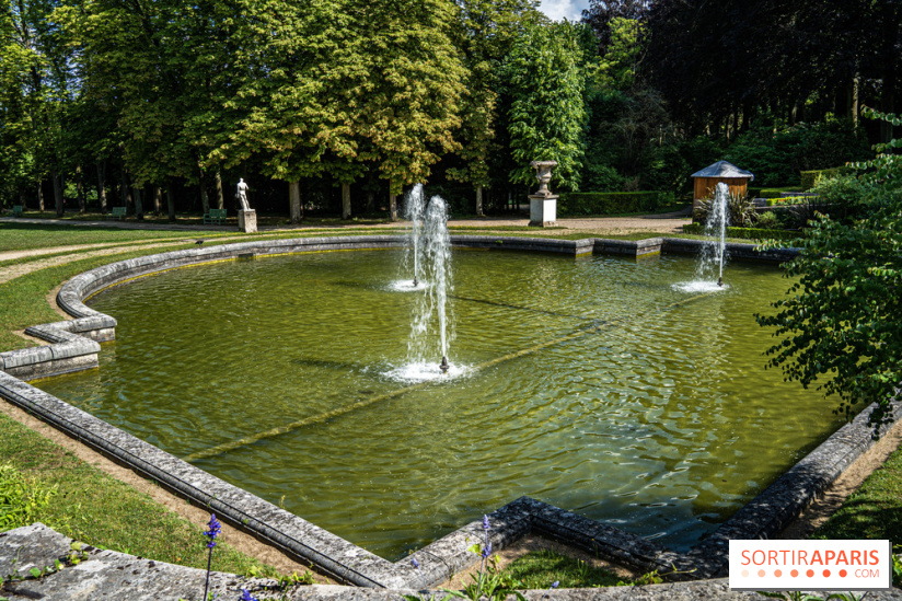 Jeux d'eau au Domaine National de Saint-Cloud