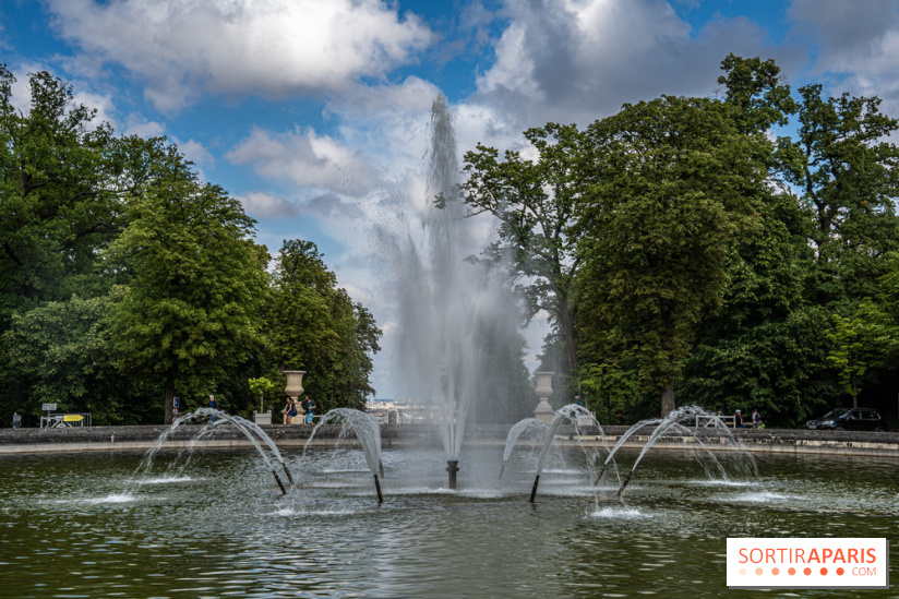 Jeux d'eau au Domaine National de Saint-Cloud