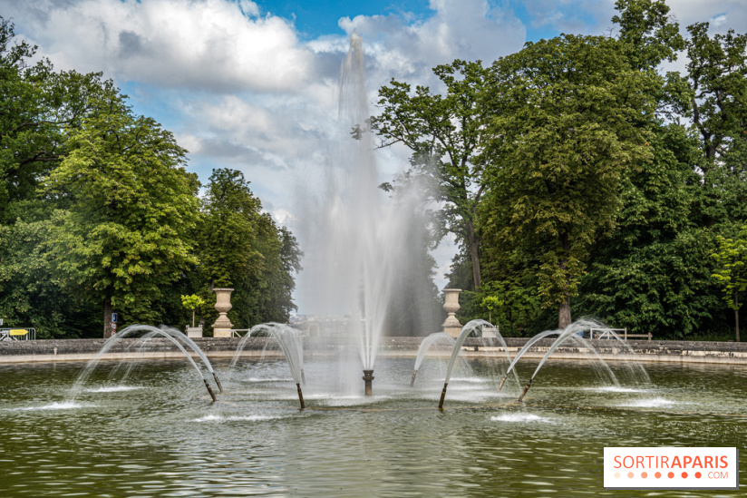 Jeux d'eau au Domaine National de Saint-Cloud
