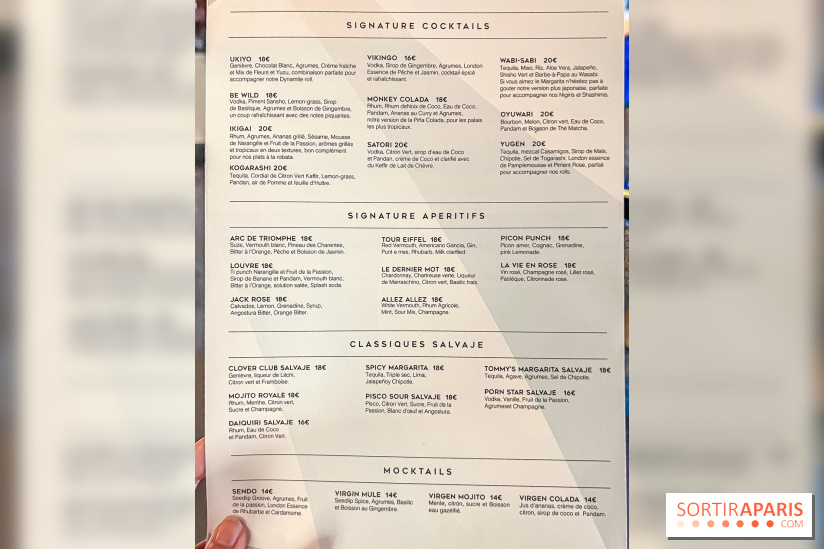 Salvaje, le nouveau restaurant japonais festif à l'ambiance africaine