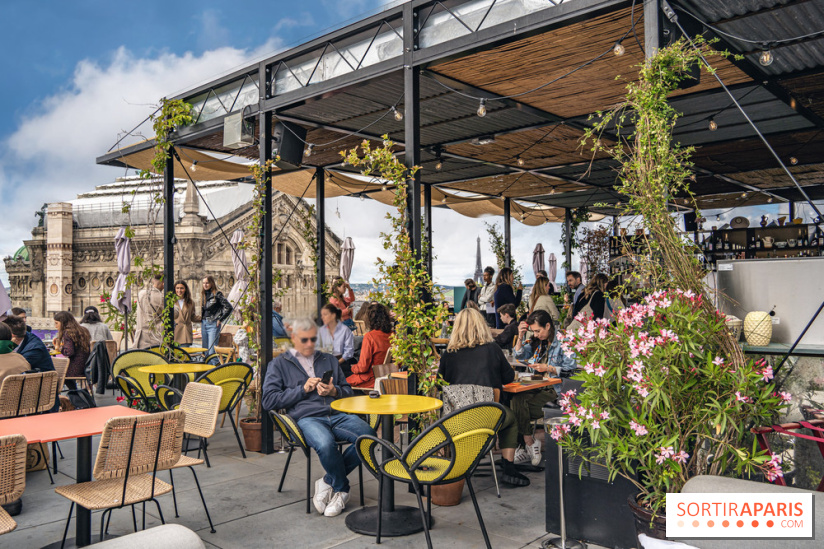 Créatures the rooftop restaurant on Galeries Lafayette terrace is back in Paris