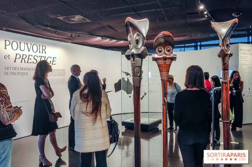 Pouvoir et prestige, art des massues du Pacifique : l'exposition du musée du Quai Branly, nos photos