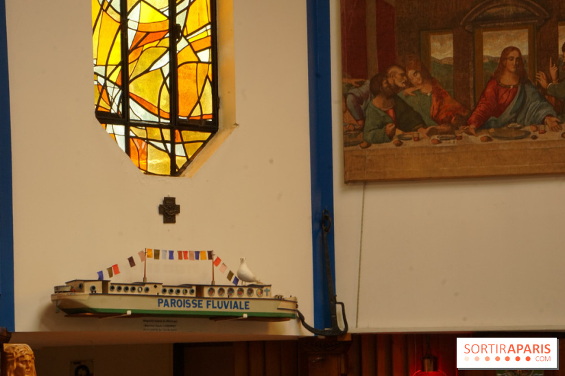 À Conflans-Sainte-Honorine, une chapelle flottante insolite