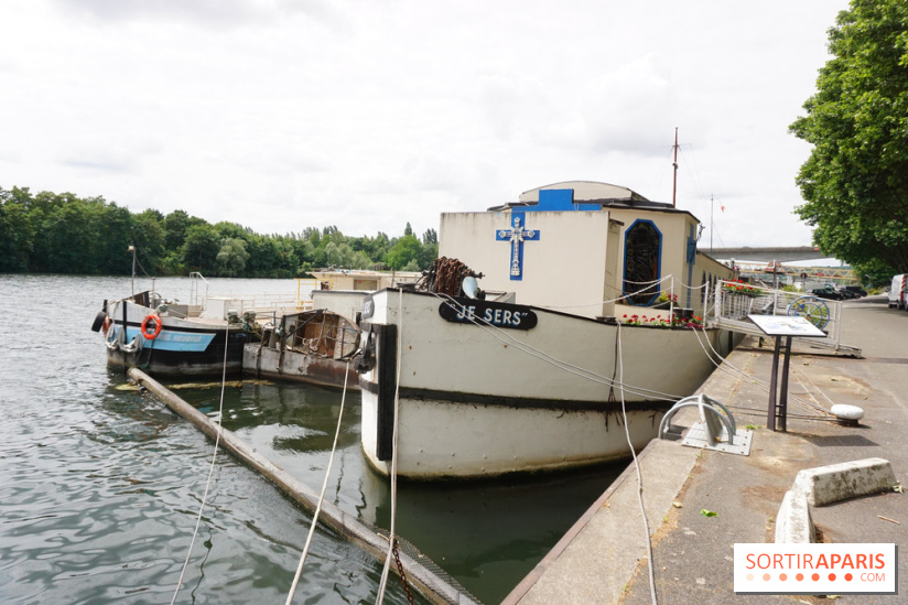À Conflans-Sainte-Honorine, une chapelle flottante insolite