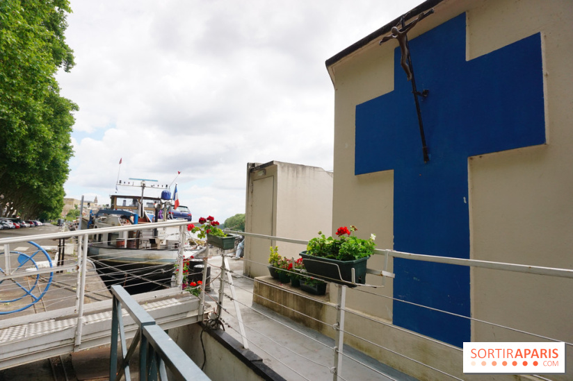À Conflans-Sainte-Honorine, une chapelle flottante insolite