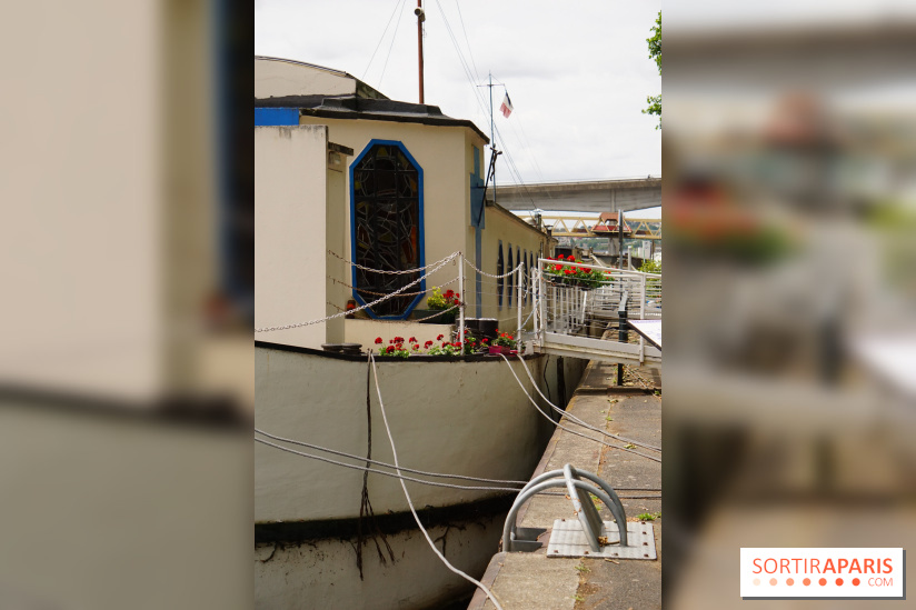 À Conflans-Sainte-Honorine, une chapelle flottante insolite