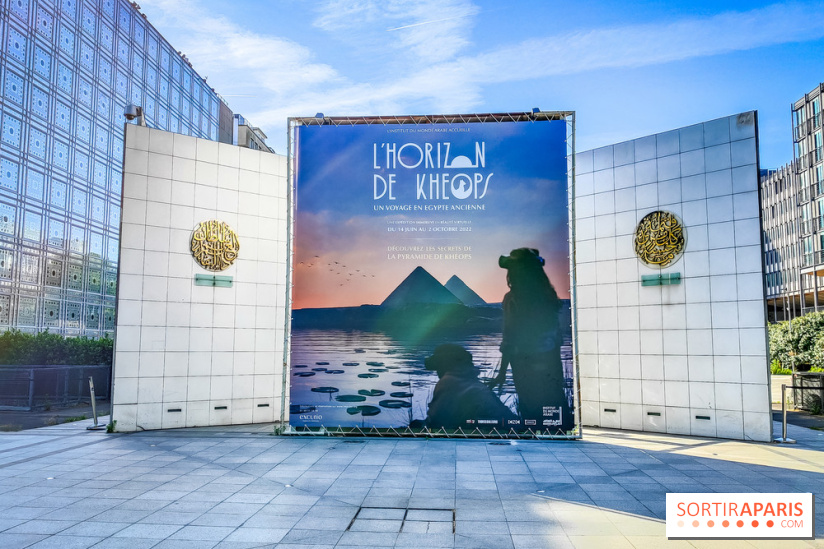 L'Horizon de Khéops, un voyage immersif au cœur d'une pyramide à vivre à l'Institut du monde arabe