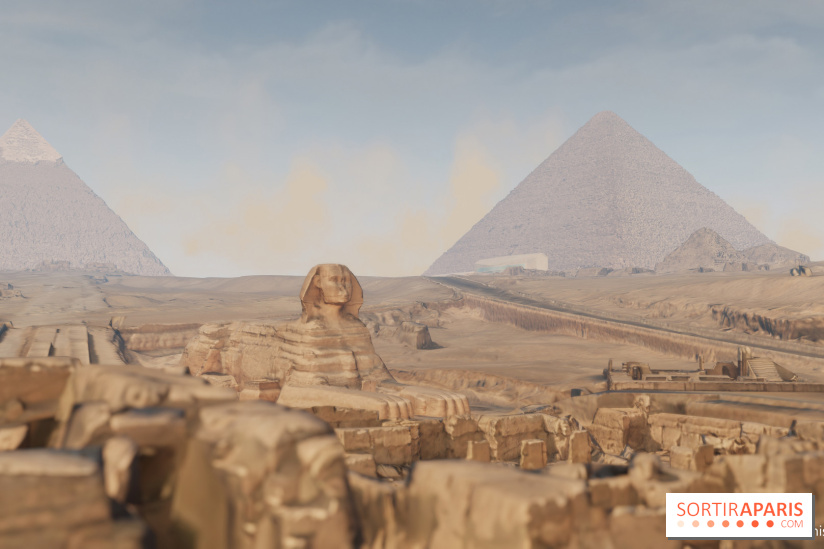 L'Horizon de Khéops, un voyage immersif au cœur d'une pyramide à vivre à l'Institut du monde arabe
