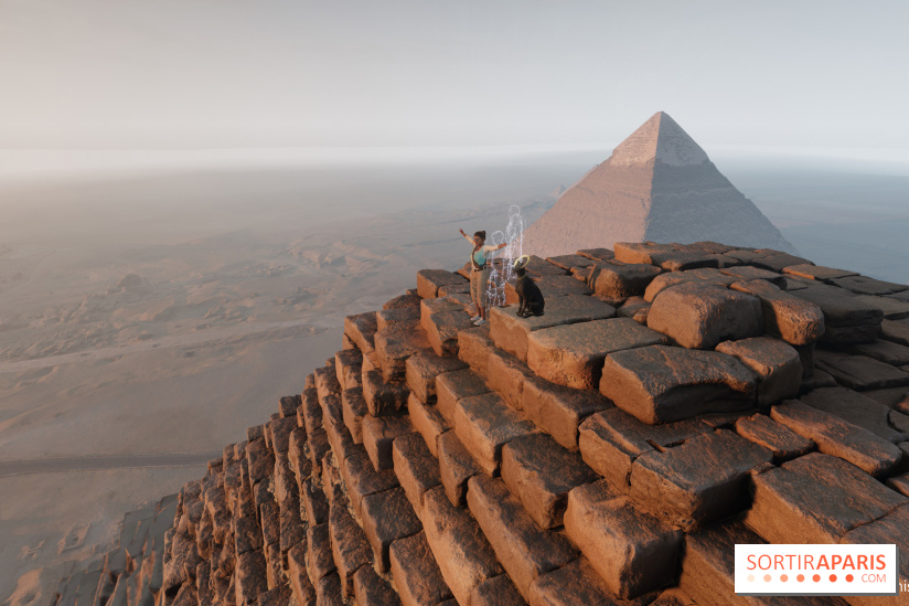 L'Horizon de Khéops, un voyage immersif au cœur d'une pyramide à vivre à l'Institut du monde arabe