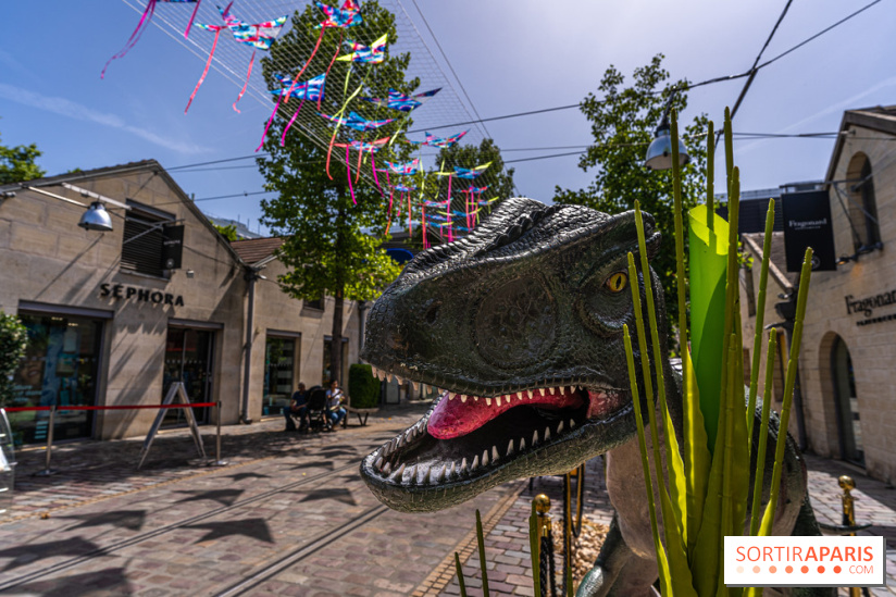 Le ciel de cerfs volants à Bercy Village 