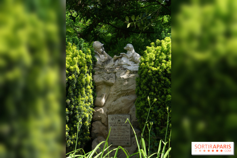 Le cimetière canin à Asnières-sur-Seine