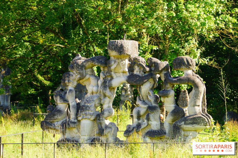 Le jardin de sculptures de la Dhyus, un lieu insolite en Île-de-France