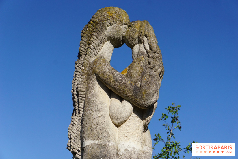 Le jardin de sculptures de la Dhyus, un lieu insolite en Île-de-France