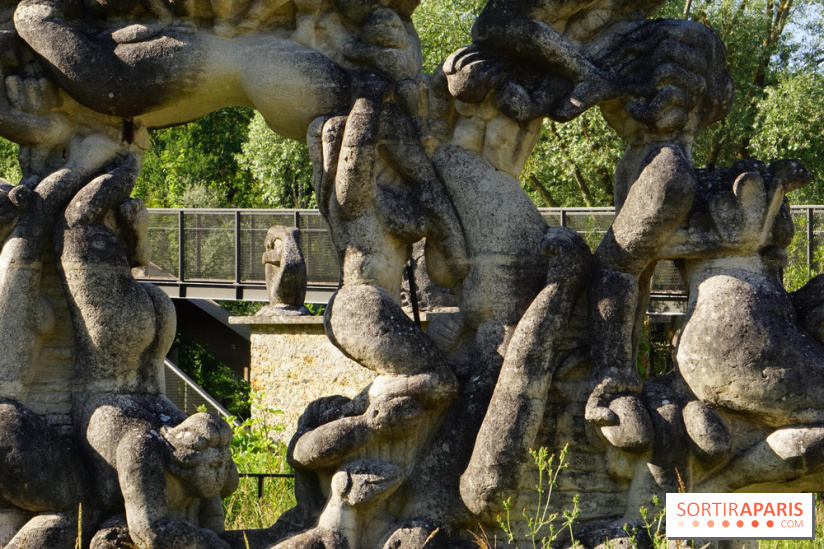 Le jardin de sculptures de la Dhyus, un lieu insolite en Île-de-France