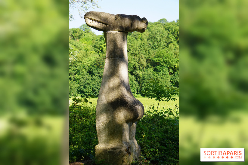 Le jardin de sculptures de la Dhyus, un lieu insolite en Île-de-France