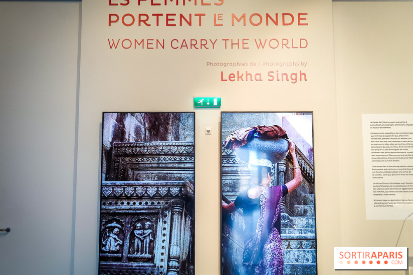 Les femmes portent le monde : l'exposition photo de Lekha Singh au musée de l'Homme, nos photos