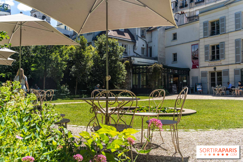Le Café Renoir au sein du Jardin Renoir du Musée Montmartre 2022