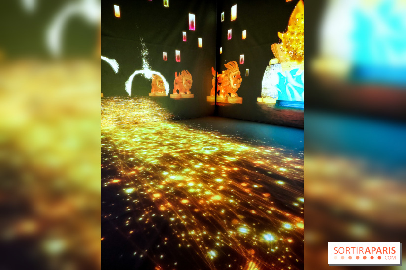 Exposition immersive autour de la Fête des lanternes, nos photos
