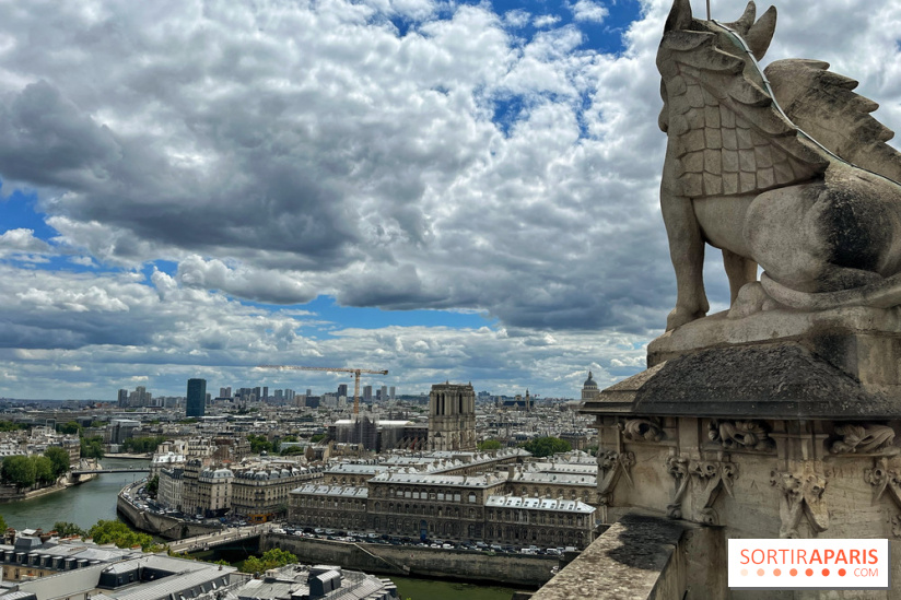 Vue Paris Tour Saint Jacques
