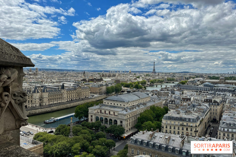 Vue Paris Tour Saint Jacques