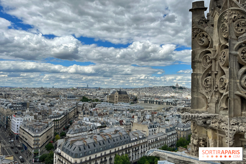 Vue Paris Tour Saint Jacques