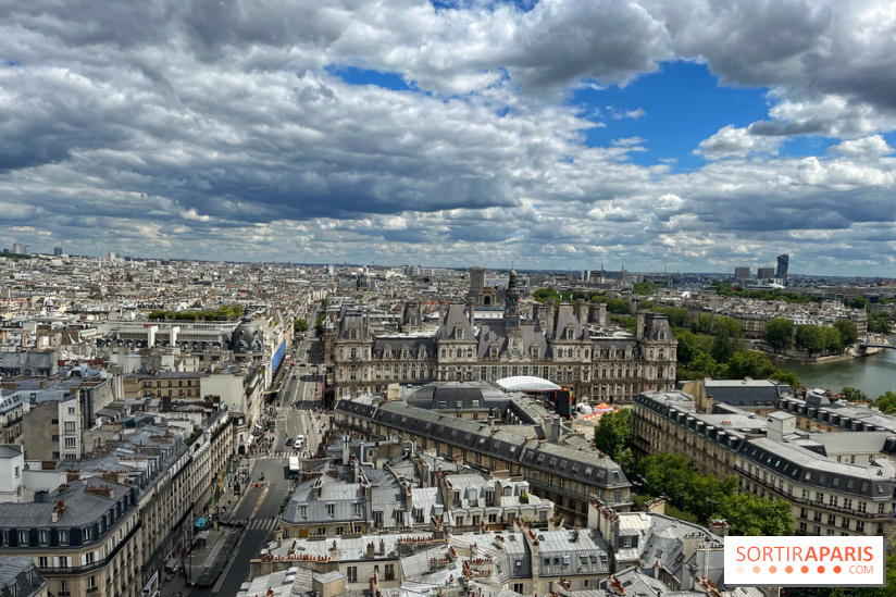 Vue Paris Tour Saint Jacques