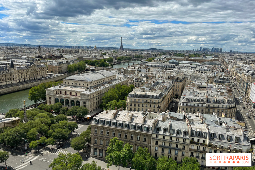 Vue Paris Tour Saint Jacques