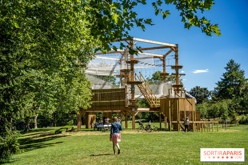Accrocamp Créteil, les photos de l'accrobranche 
