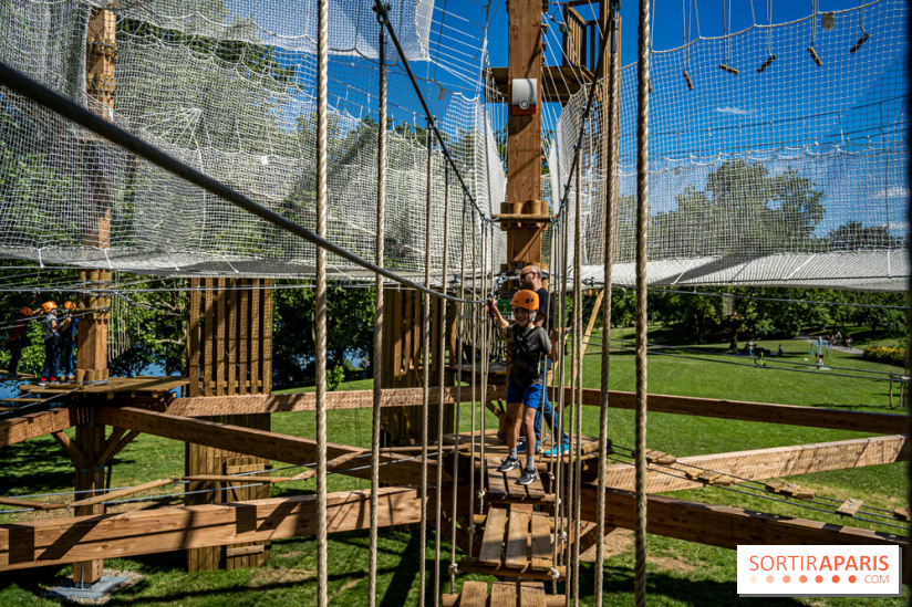 Accrocamp Créteil, les photos de l'accrobranche 
