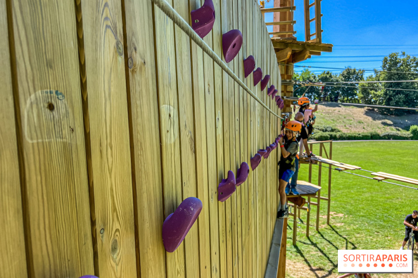 Accrocamp Créteil, les photos de l'accrobranche 
